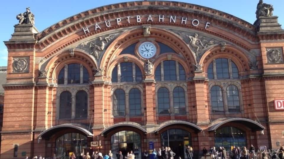 Train station, hub of the city.