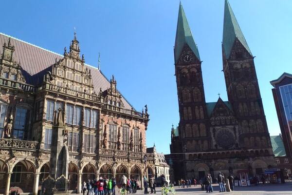 Bremen old town is so full of history. The architecture is amazing. Make sure to visit the medieval streets at Schnoor.
