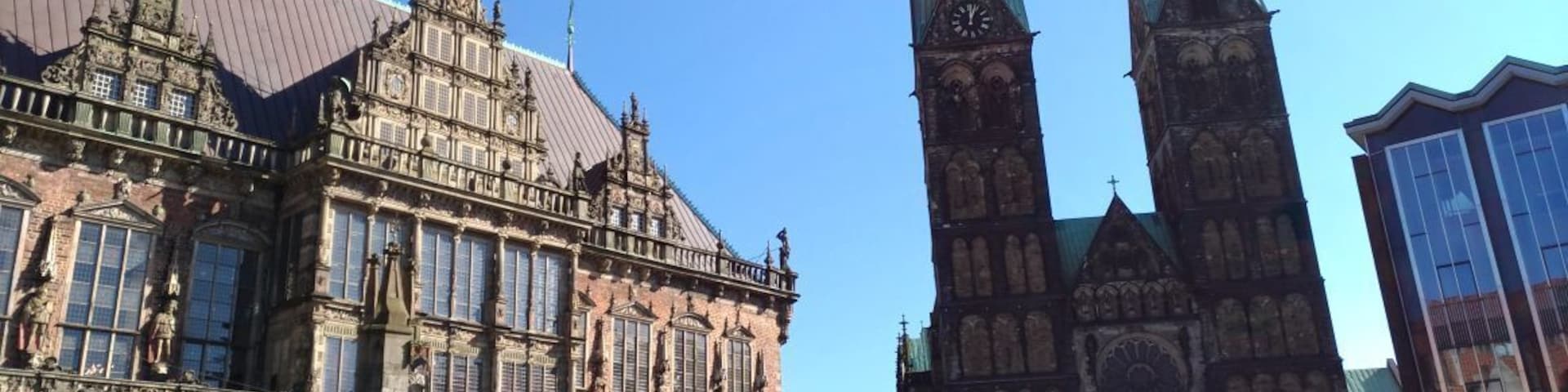 Bremen old town is so full of history. The architecture is amazing. Make sure to visit the medieval streets at Schnoor.