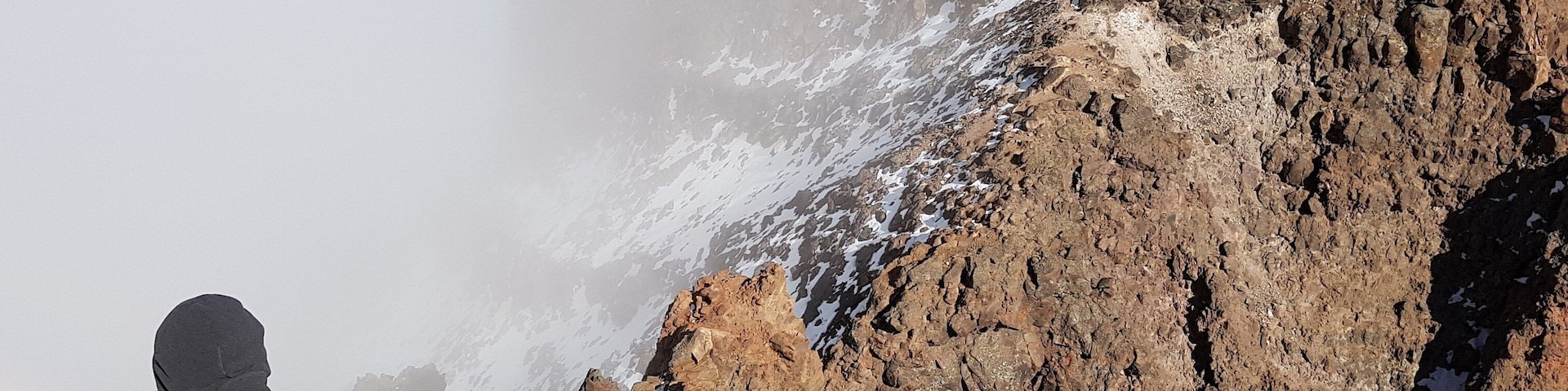 Mount Arragats is the highest mountain in Armenia. It has 4 summits - Northern, Southern, Eastern and Western. Northern summit reaches 4090 meters above sea level and is the highest poin in the country of Armenia. It is also the hardest one to climb at.
Picture is taken on the ridge going back from Northern summit.
Check out more about climbing Mount Arragats -https://nomadjoseph.com/hiking-in-armenia-mount-aragats/