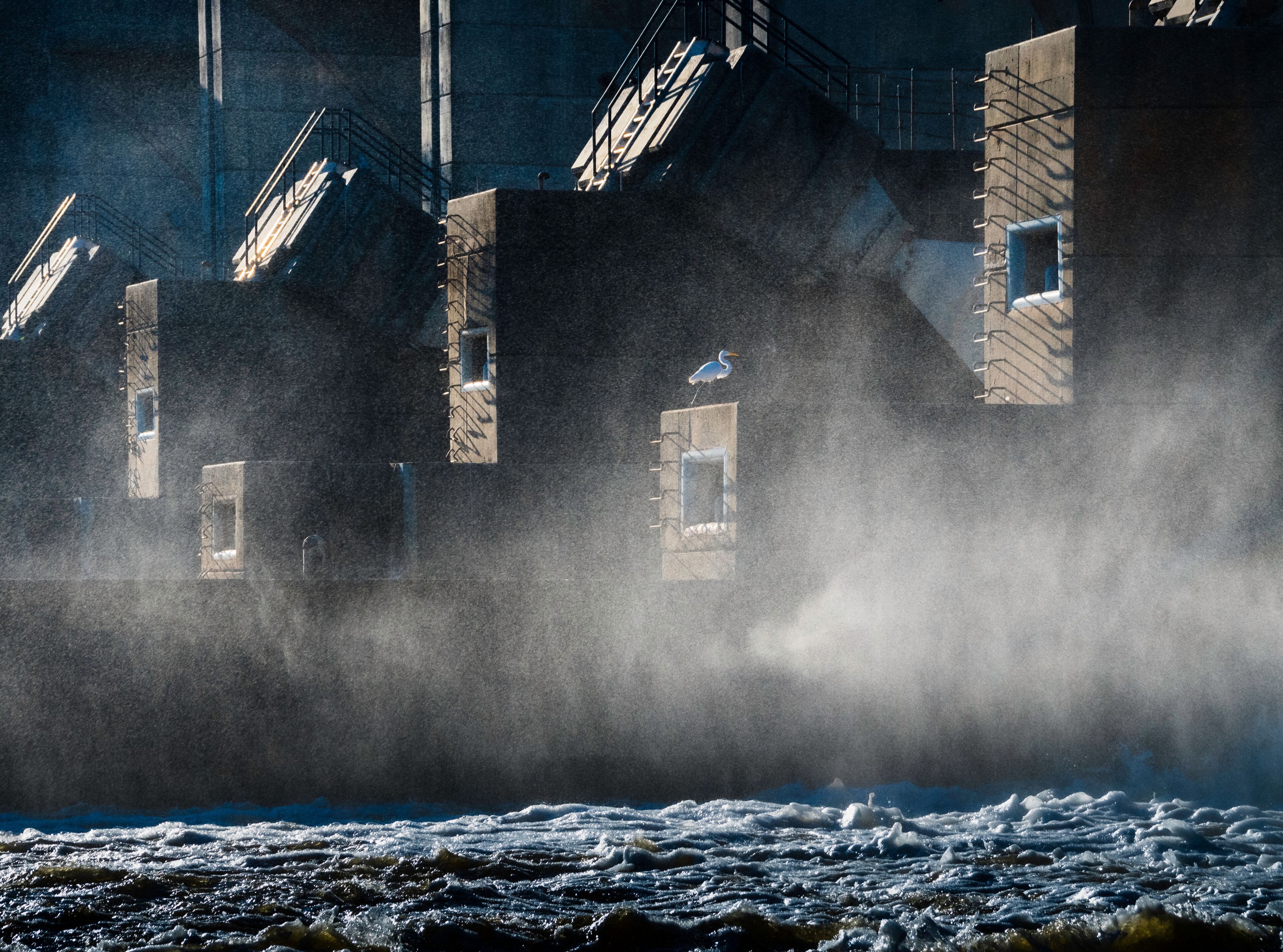 Lock and dam 5 on Red River in Louisiana