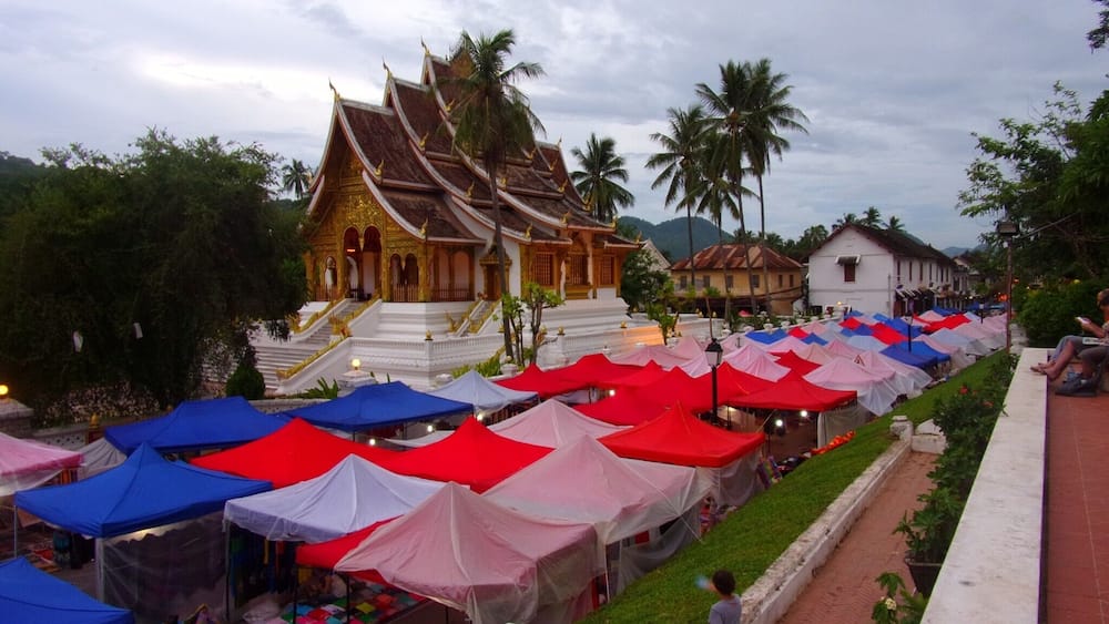 Evening #market in Luangprabang