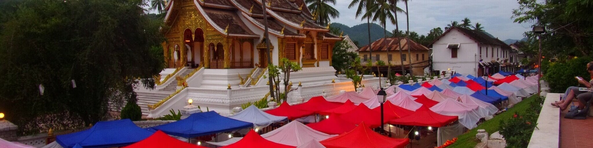 Evening #market in Luangprabang