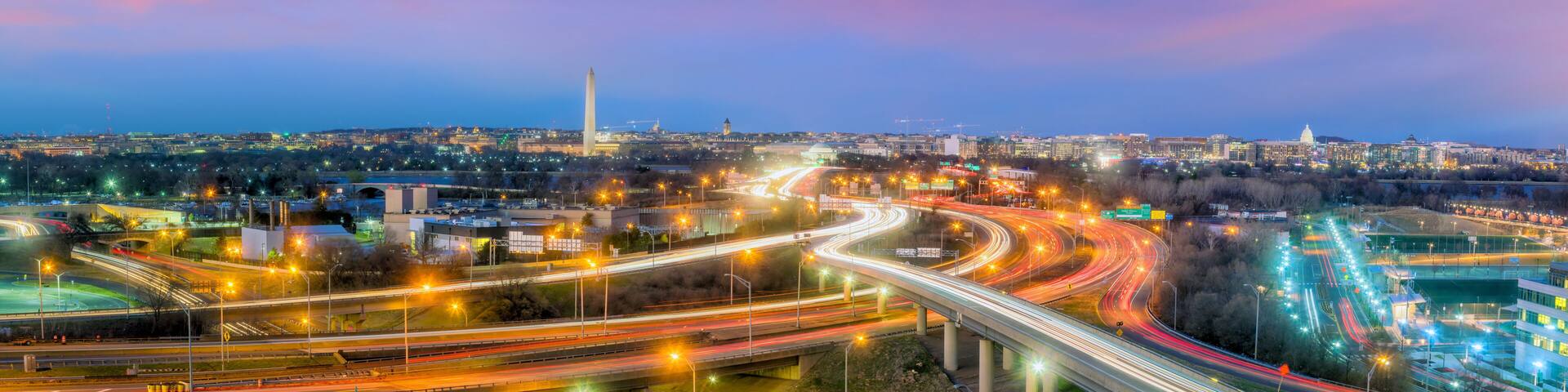 Washington, D.C. city skyline