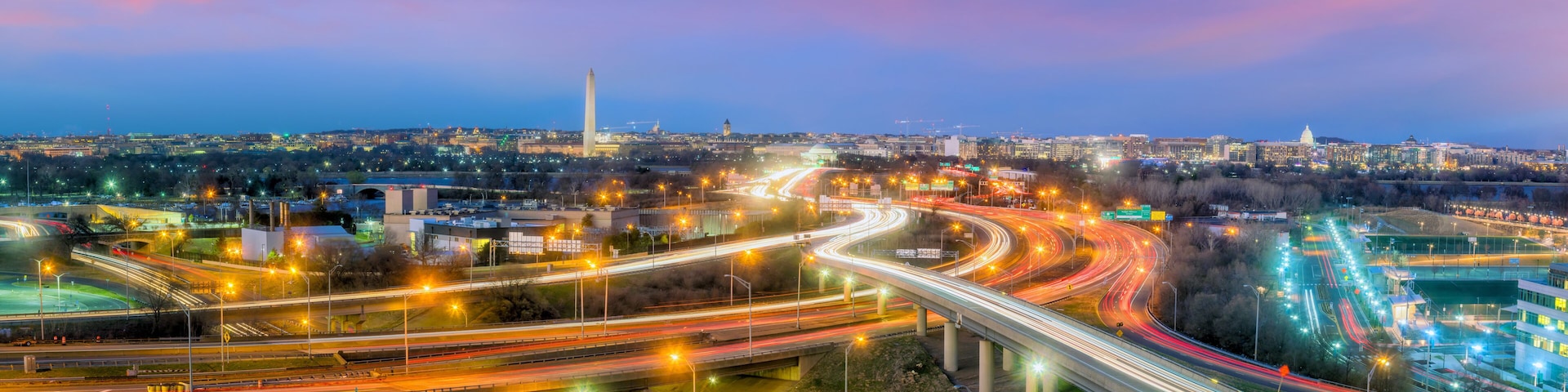 Washington, D.C. city skyline