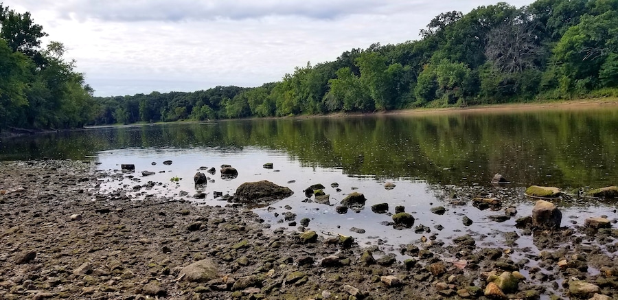 Took a moment on my run today to enjoy the view. No music. Just sound of feet hitting pavement, enjoying my time in nature and with God. My run today was not to reach a time goal.  Just to love the run!