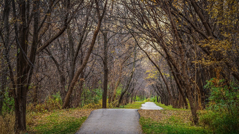 Greenbelt Trail in Clive, Iowa