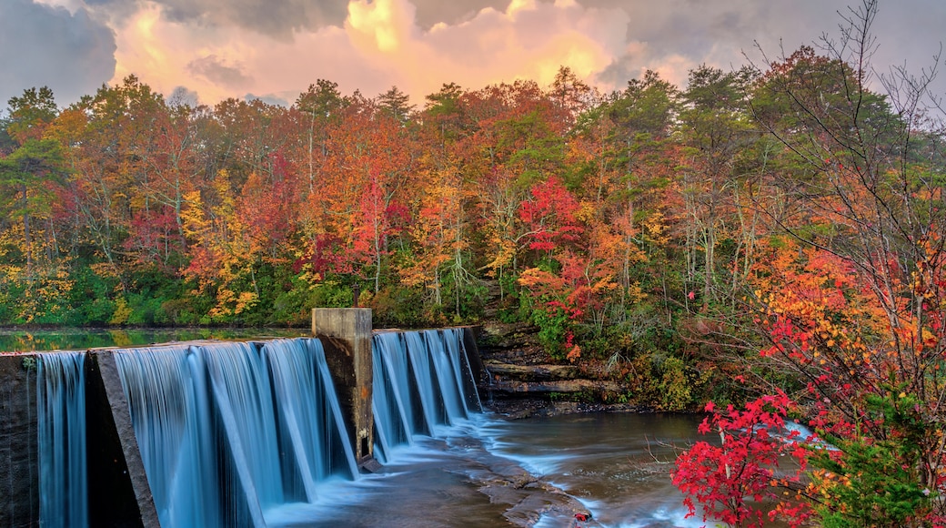 Sunrise at DeSoto Falls