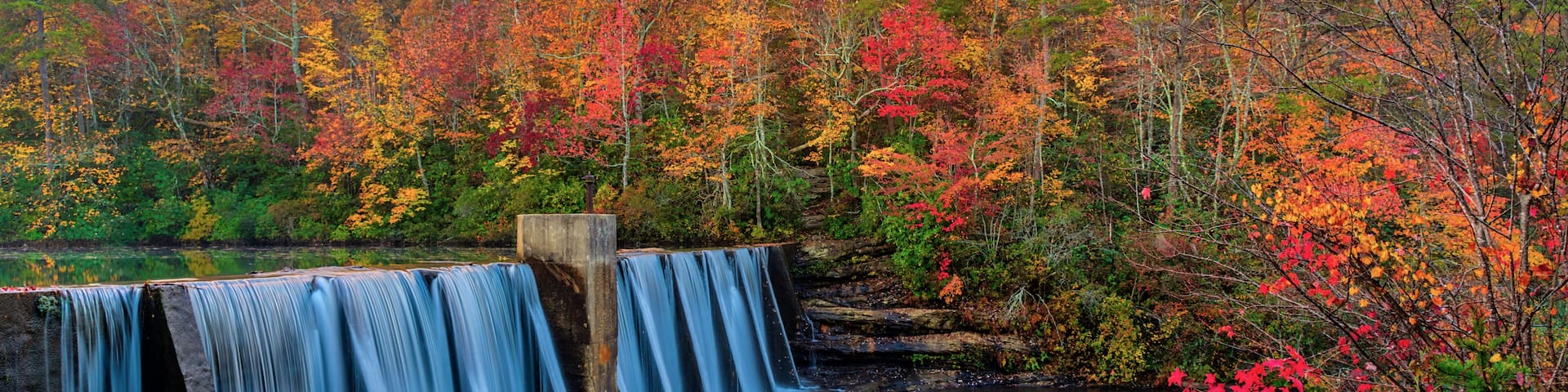 Sunrise at DeSoto Falls