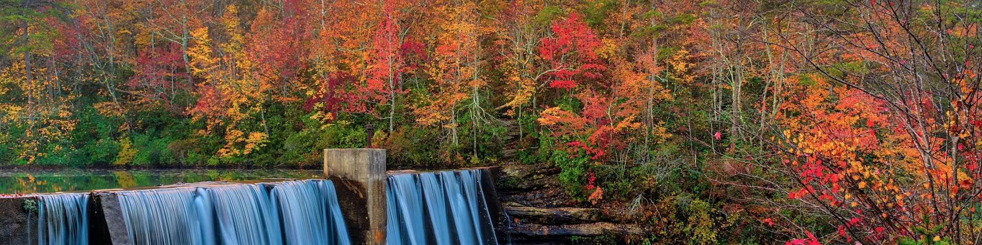 Sunrise at DeSoto Falls
