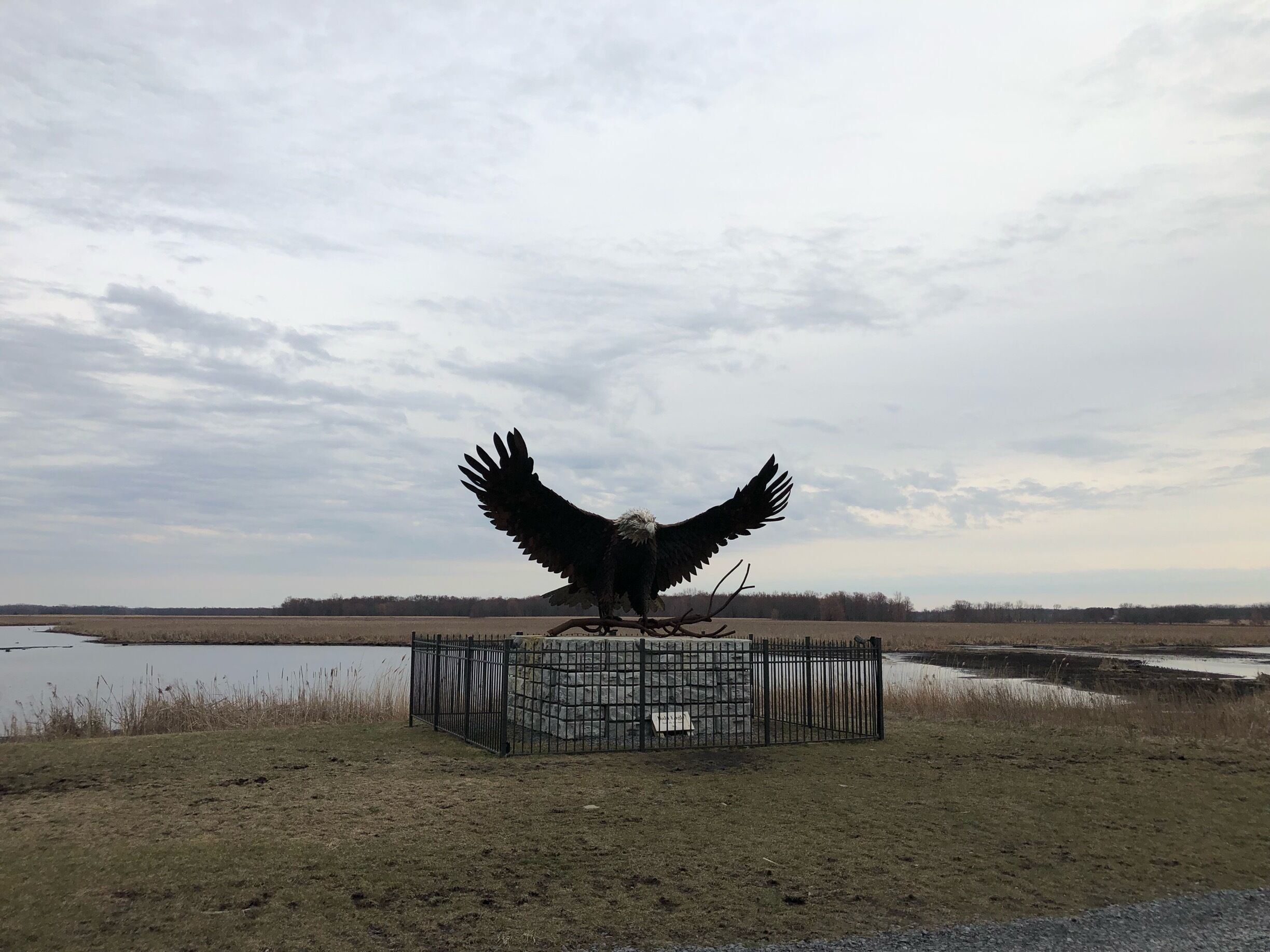 You can actually do a quick viewing tour right off the Thruway I-90