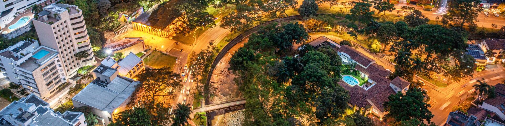 aerea del centro de cali colombia