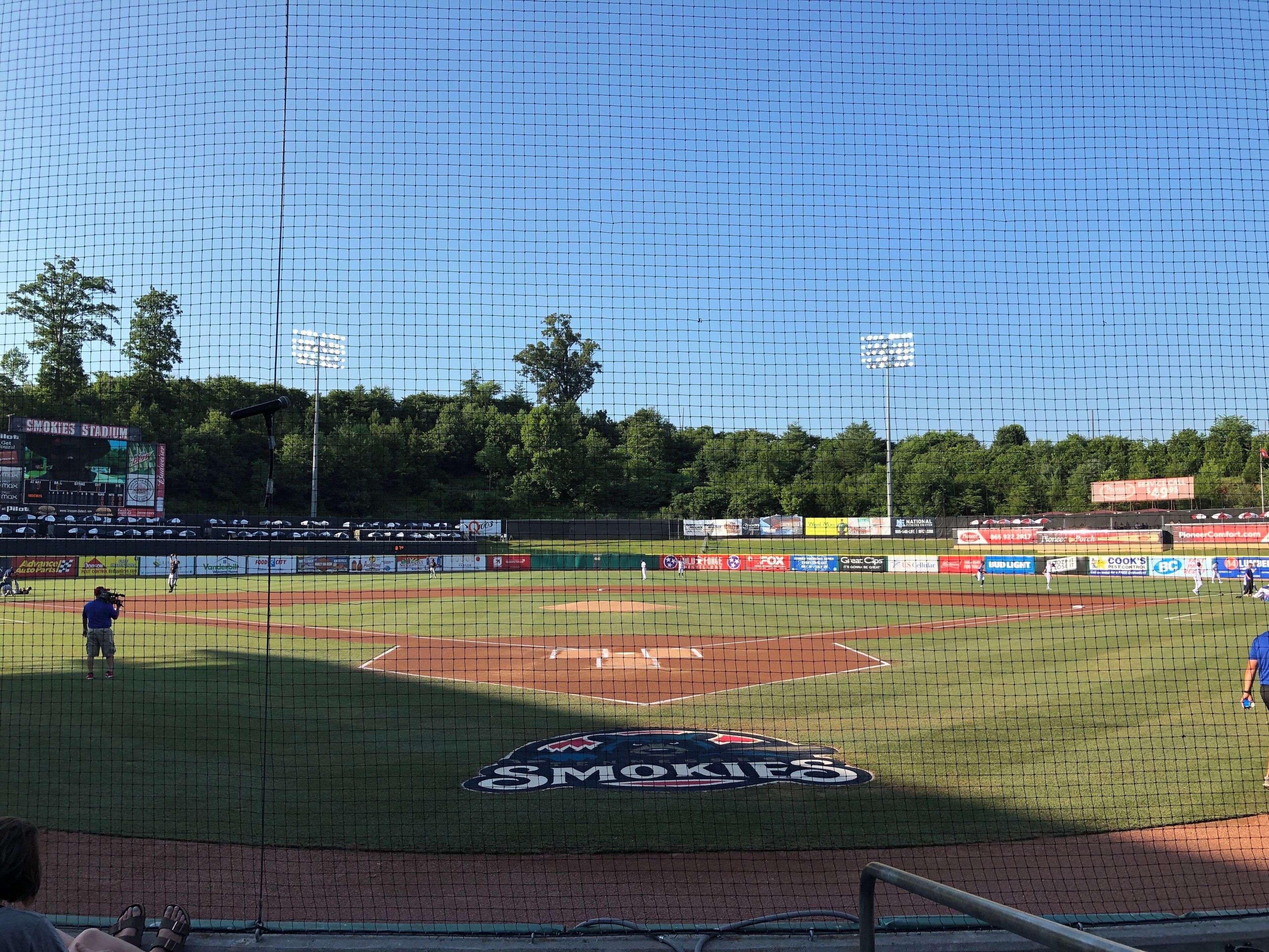Fun place to watch some AA baseball!