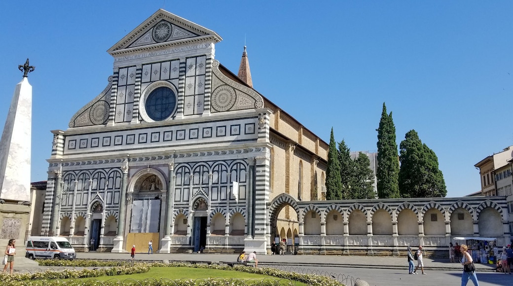 Basilica of Santa Maria Novella in Florence, Italy