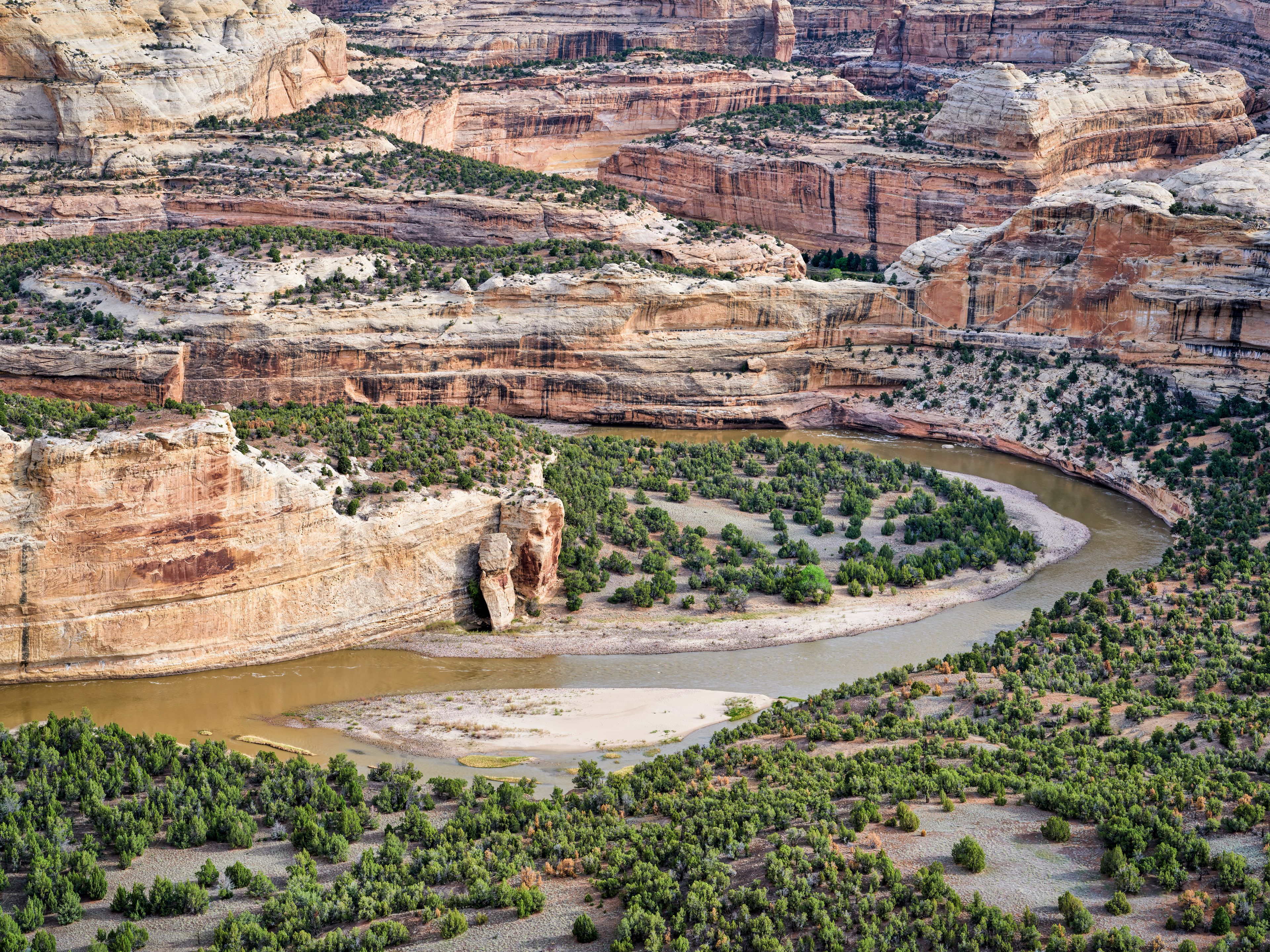 canyon of Yampa River in the Dinosaur National Monument in north western Colorado