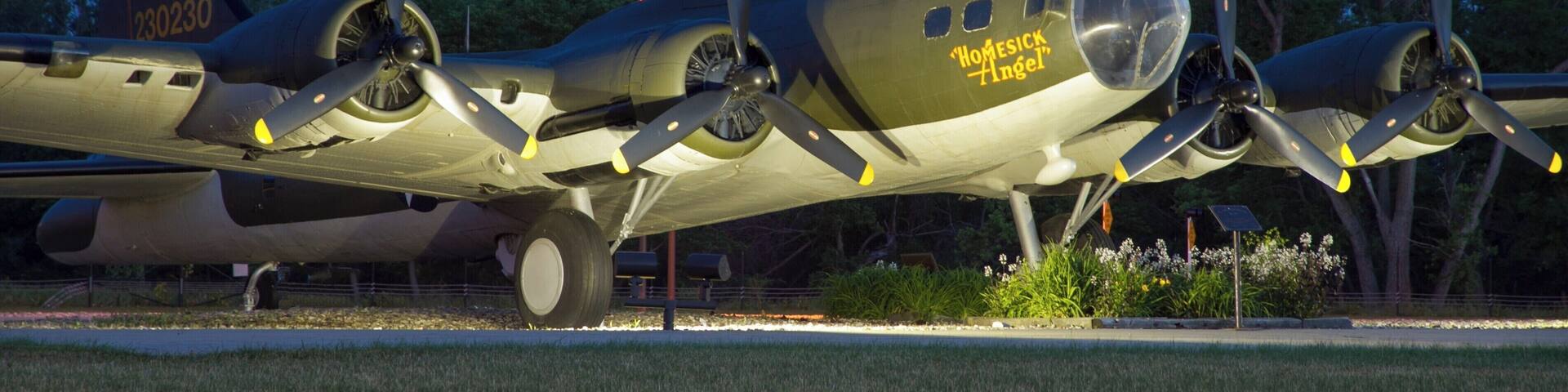 I did a quick blue hour shot of this great aircraft. I'm happy with the image but plan to return on a cloudy night.