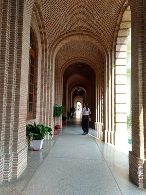 Beautiful architecture!! Cool breeze passing through.. !!