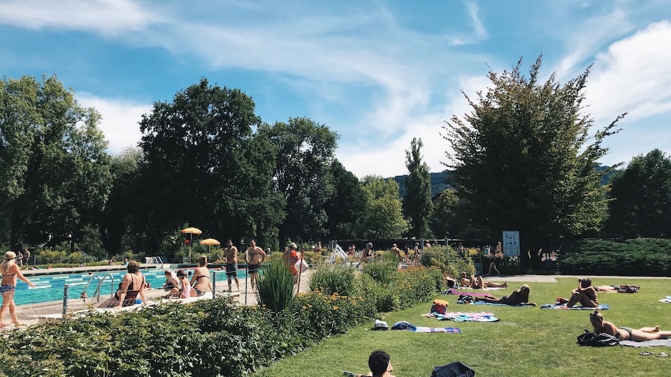 Famous Marzili public pool!