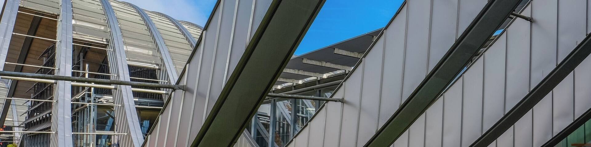 Museum dedicated to Paul Klee. Even just visiting the outside is worth it for the incredible architecture