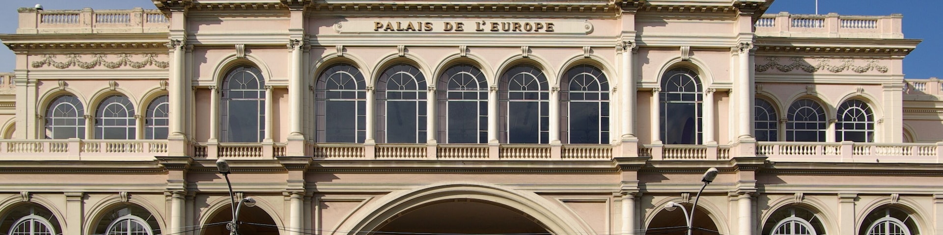 France, Menton, Palais de L'Europe