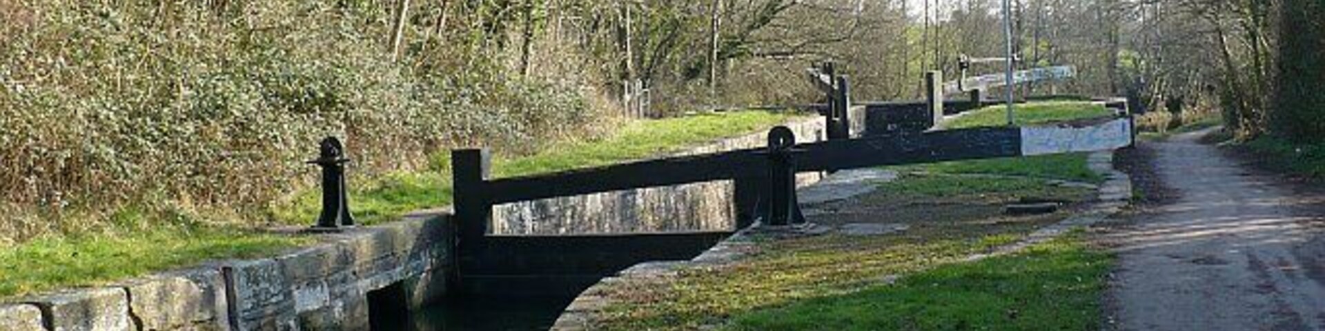 Ty-ffynnon lock Lock No.36 is another restored lock on this section of the Monmouthshire & Brecon Canal.