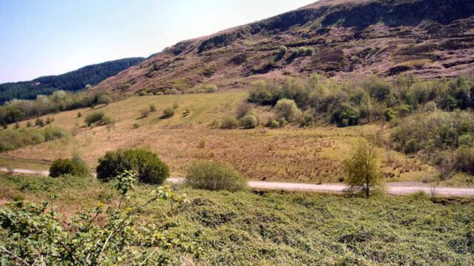 Site of old Pwllyrhebog Railway Line Now a Bridle Path