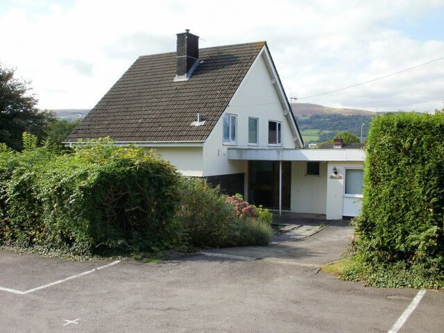Pontrhydyrun Baptist Church manse. The manse is adjacent to the church. 1526128