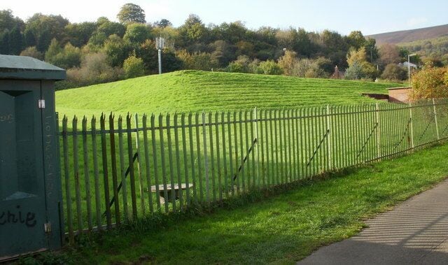 Tram Road service reservoir, Upper Cwmbran