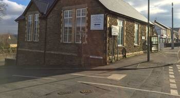 Llangynwyd Village Hall Marked on the OS map as a place of worship, the building now called Llangynwyd Village Hall was originally built as a schoolhouse by the Margam Estate during the 19th Century and used until the existing village Primary School was built in the 1920s. In 1895 it is recorded as having a school roll of 96 pupils. After it ceased being a school it became a church dedicated to St. Stephen. The building was used as a church up until the 1990s before declining church attendance resulted in it being sold for use as an artist’s studio. It was officially opened as the Llangynwyd Village Hall in April 2014.