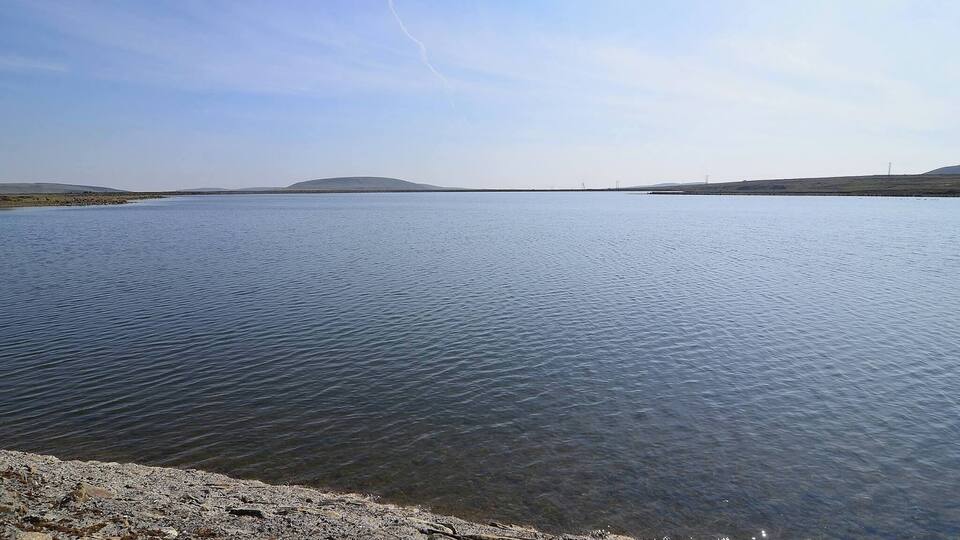 Rhos Las Reservoir. South Wales.UK