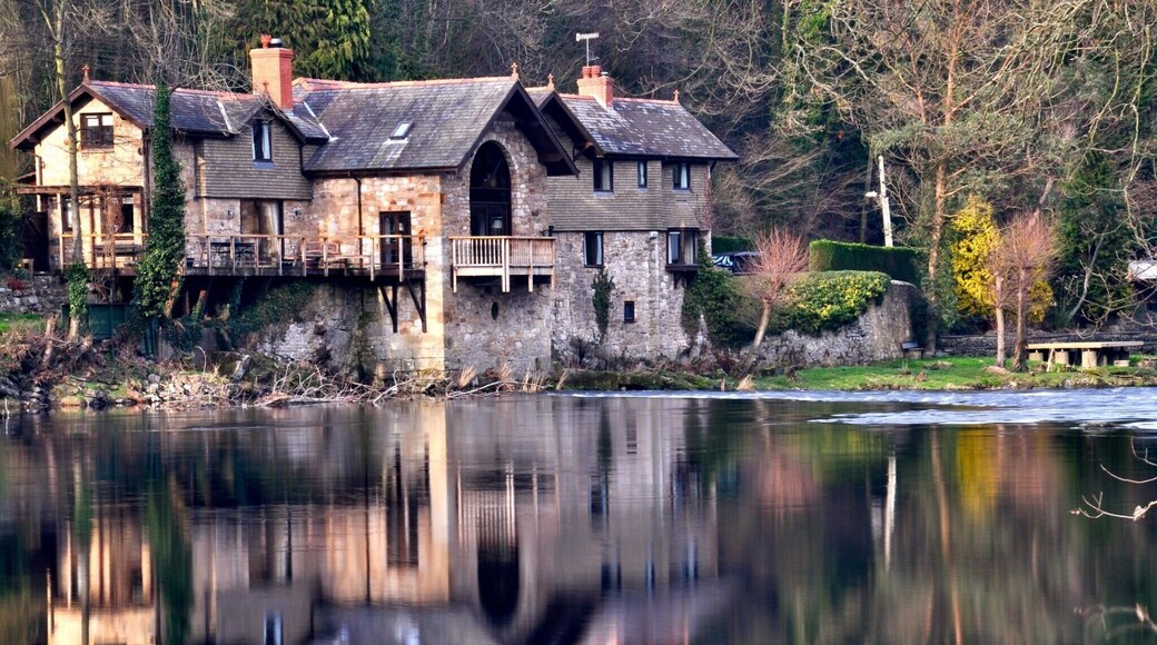 The Bont near the Pontcysyllte Aqueduct where this place is private but we managed to climbed over the gate to enjoy this serene peaceful lake #Wales #Pontcysyllte Aqueduct #iconicplace #rural #travel #landscape #reflections #water
#architecture #hiking #troversontuesday