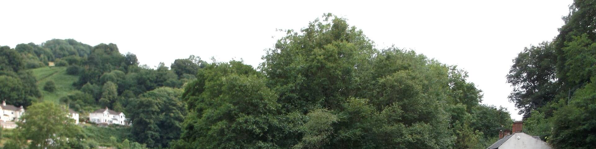 Bridge over the Wye at the Gloucestershire-Monmouthshire border