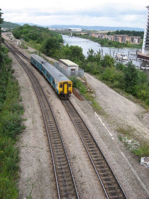 Railway and River Ely