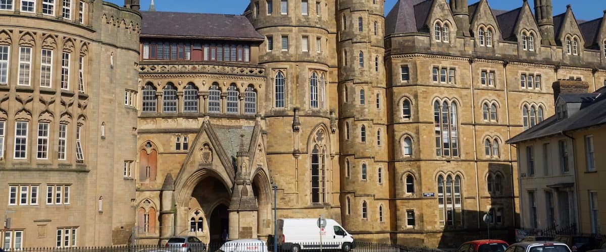 University of Aberystwyth. #stunningstructure