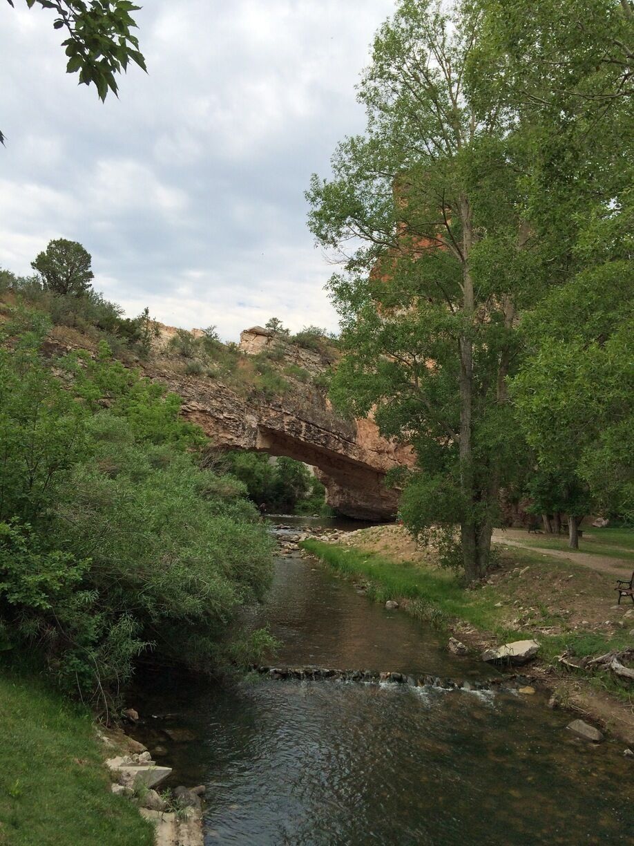Secluded park outside of Casper WY.  July 2014