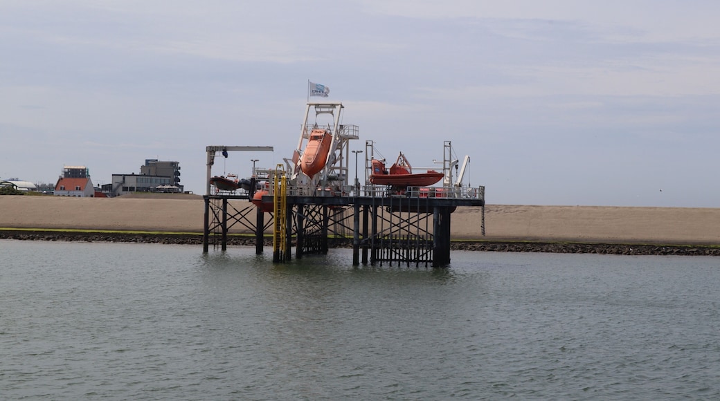 Reacue boats in use on the waddenZee