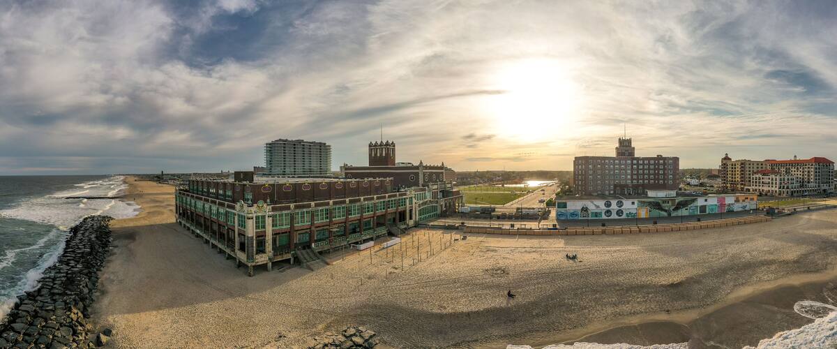 Drone Aerials of Asbury Park New Jersey