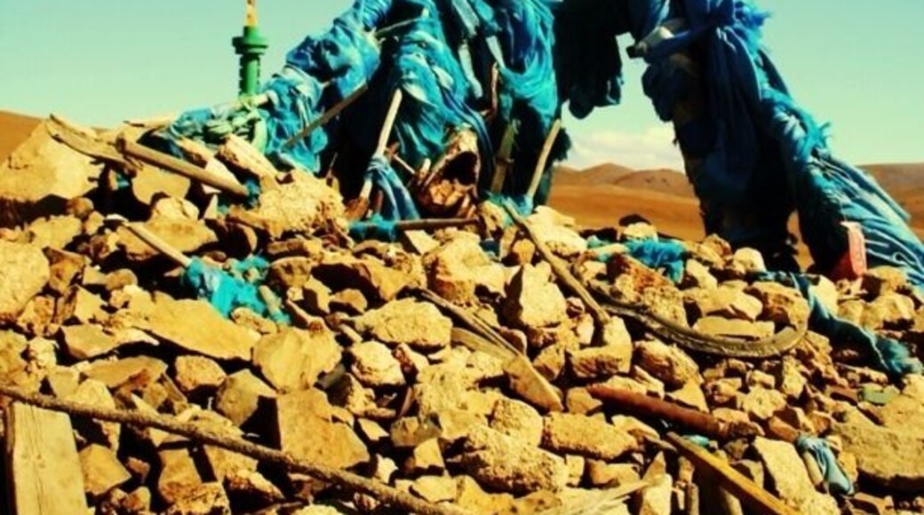 Sacred Ovoo enroute to the Gobi desert