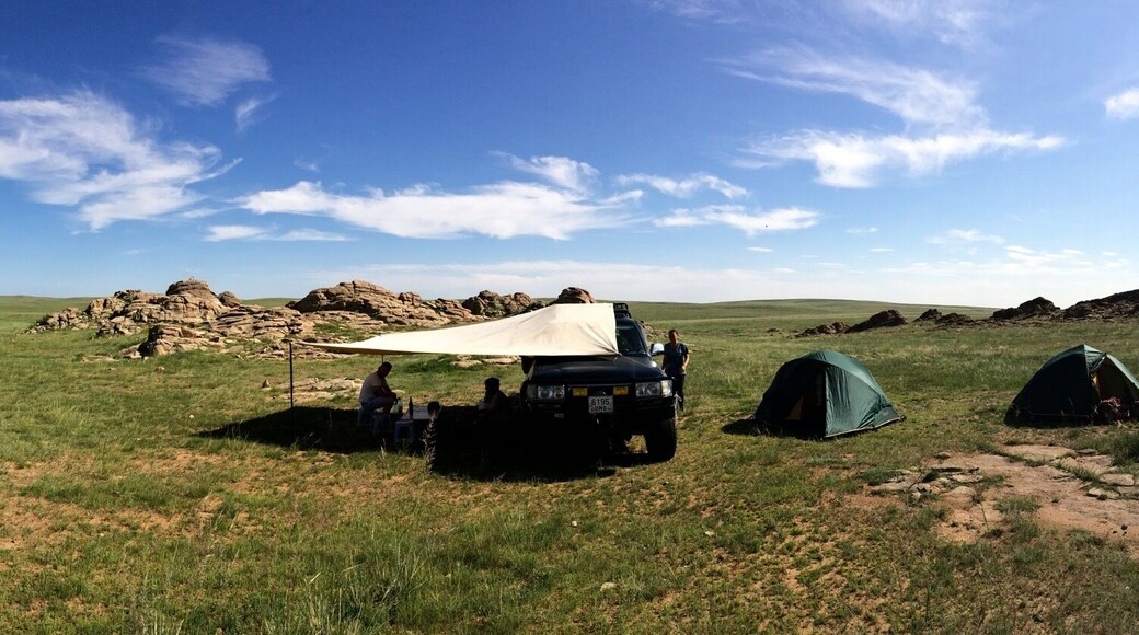 Camping in Mongolia