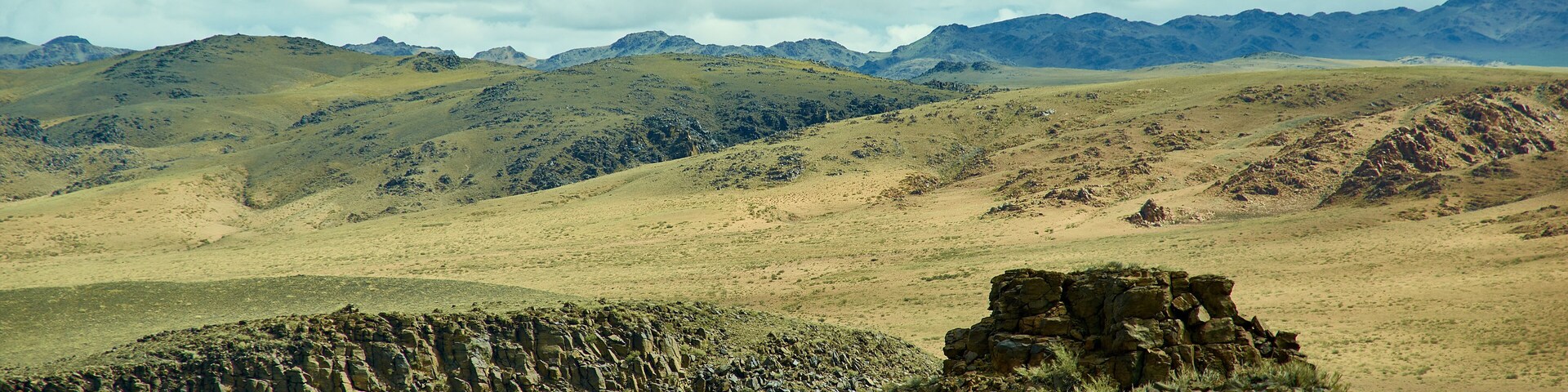 Stony Canyon in the area Zavkhan River