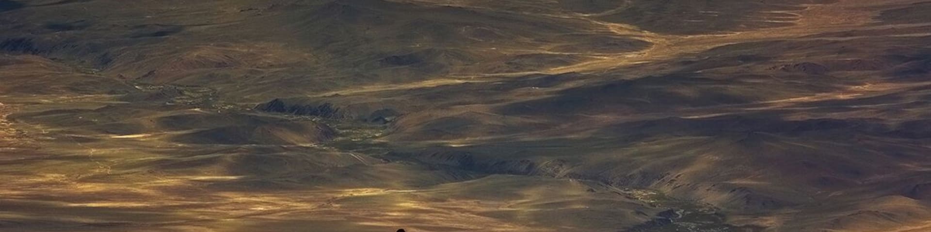 On the way back from the Sutai peak (4090 meters above sea level ). Tonkhil soum, Govi-Altai province, Mongolia