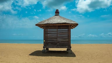 A beach house on the beach in Keta Ghana West Africa