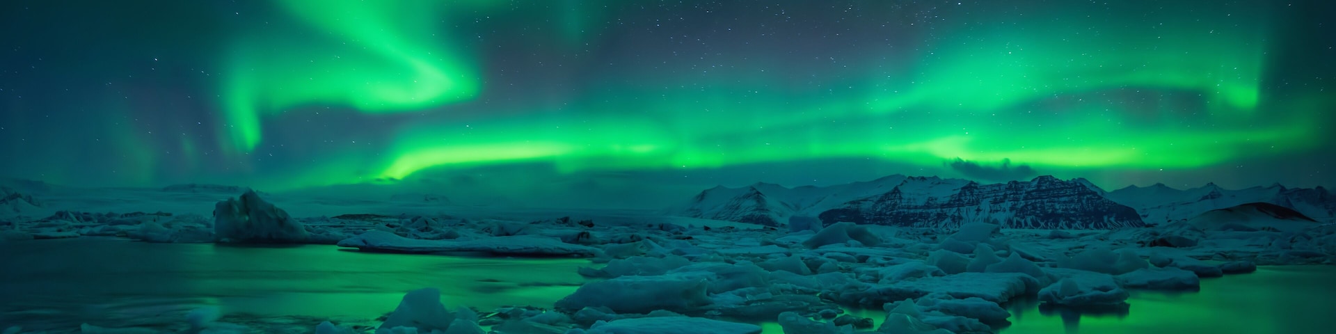Jokulsarlon Aurora