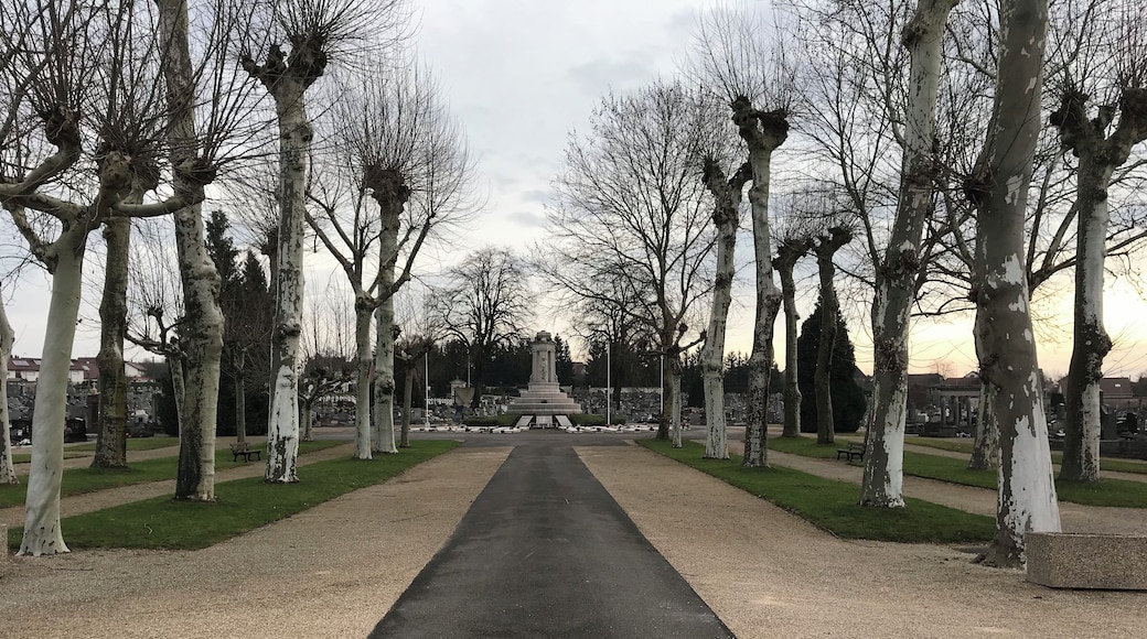Cimetière de Dole (Jura, France) le 7 janvier 2018.