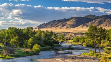 Dillon which includes landscape views, tranquil scenes and mountains