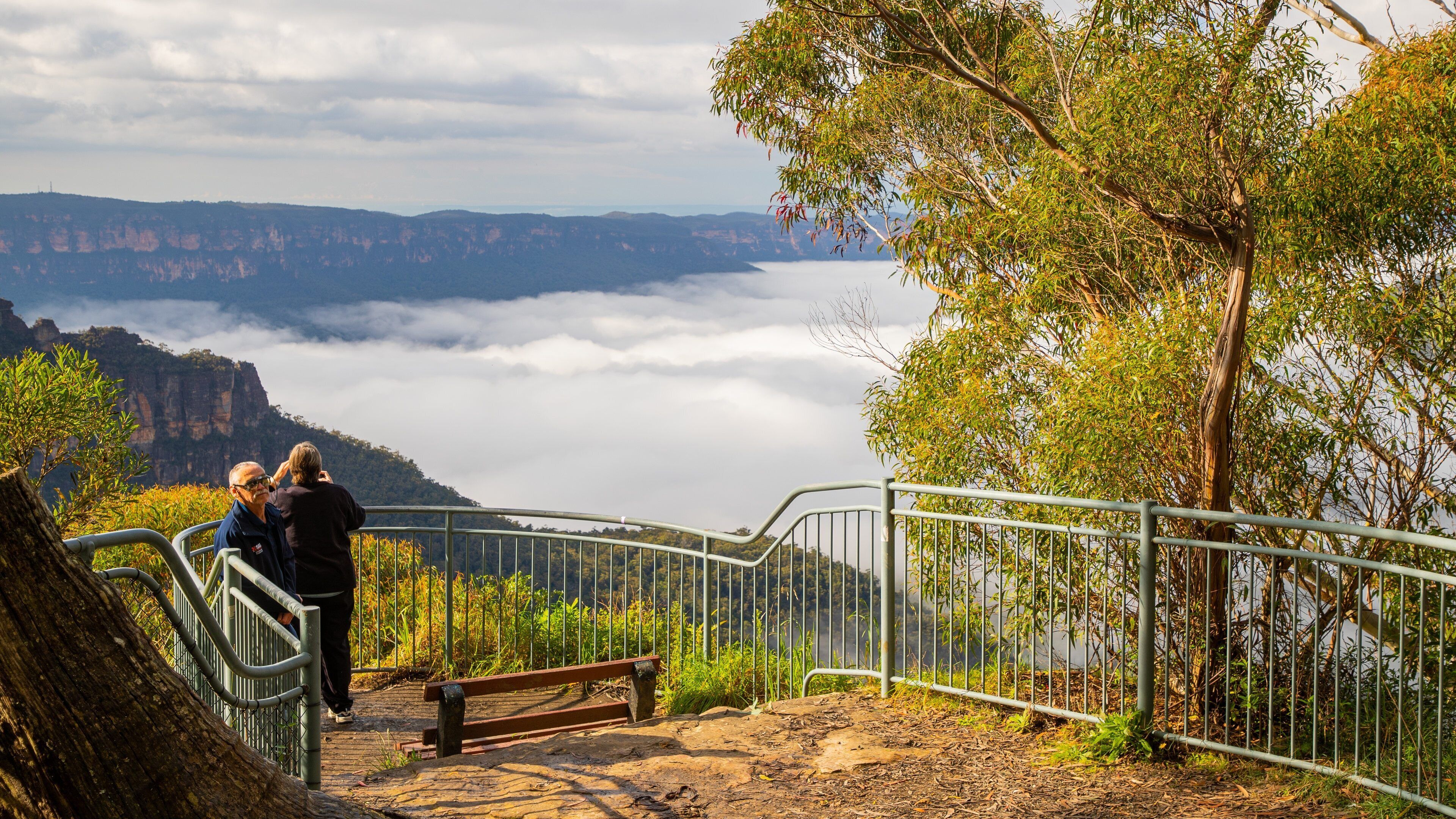 Katoomba featuring views and landscape views as well as a couple