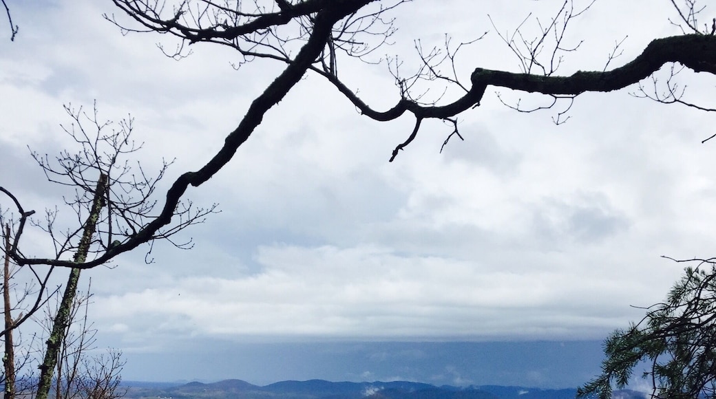 East pinnacle on a rainy day.