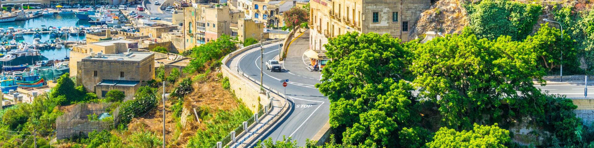 Church of Our lady of Lourdes in Mgarr, Gozo, Malta