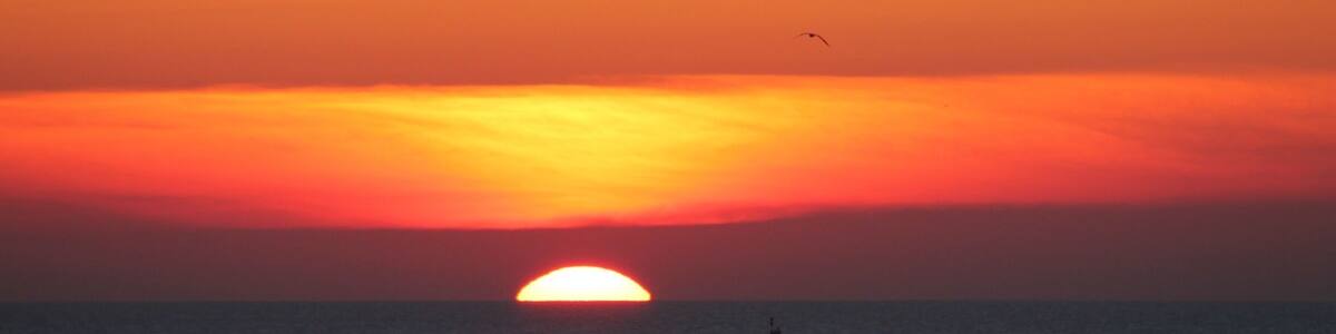 Sunset at Les Sables d'Olonne