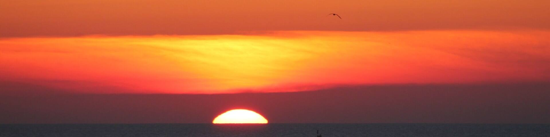 Sunset at Les Sables d'Olonne